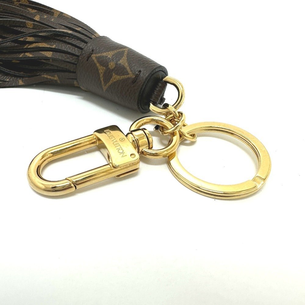 LOUIS VUITTON MP1768 Tassel Keychain Bag Charm Monogram Canvas Women's Brown - Picture 5 of 9